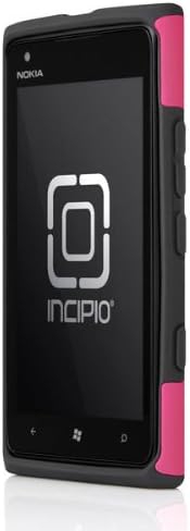 Incipio NK-116 SILICRYLIC for Nokia Lumia 900 1 Pack - Carrying Case - Retail Packaging - Magenta/Dark Gray