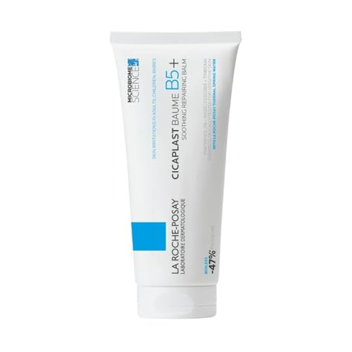 La Roche-Posay Cicaplast Baume B5+ 100ml – Soothing Repairing Balm for Dry, Irritated Skin. Multi-purpose cream enriched with Madecassoside & Vitamin B5. Dermatologist-tested, suitable for adults, children, & babies.