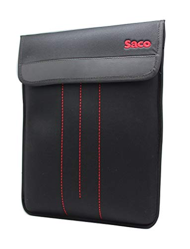 Image of Saco 10-12 Inch Puffy Tablet Sleeve Case Compatible for OnePlus Pad Go 11.35 inch /OnePlus Pad 2 12.1 inch /Galaxy Tab A9 Plus /S8 /S9 /Realme Pad /Honor Pad X9 /Xiaomi Mi pad 6 /Redmi Pad, Soft Foam Lining