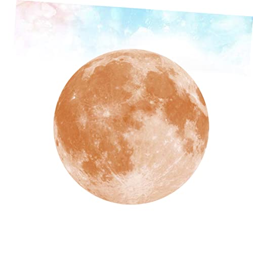 Stickers lune qui brille dans le noir pour decoration murale de chambre bebe