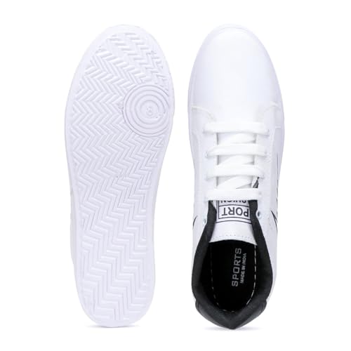 Image of Sports Shoes for MenStylish Sports Shoes for MenLace-Up Lightweight Grey Shoes for Running, Walking, Gym,Trekking and Hiking Shoes-PKMBBB 1031-6(241) G