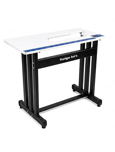 Image of Customized Extension Table Stand for Sewing Machines | Customized Logo, Brand /Shop Name, Merchant Name | Compatible with Usha Janome (Model: Marvella)