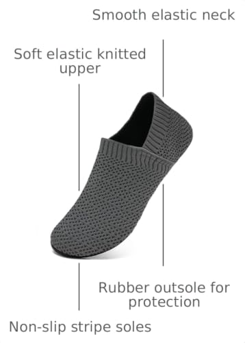 Image of WateLves Barefoot Water Shoes for Women Men Travel Slippers Socks House Shoes Quick-Dry Aqua Socks for Beach Swim Pilates Yoga Dancing Camping Must Haves