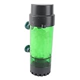 Acouto Filtro de Lecho Fluidizado para Acuario, Doble Filtración, Evita Obstrucciones, Filtro de Medios Biológicos de Burbujas Mejorado para Acuario, Pecera, Filtración Física y Combinada, Mejor