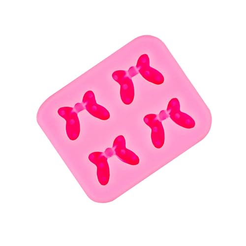 YCHUCH Bows Fondant Molds For Chocolate Epoxy Resin - Silicone Baking & Cake Decor Craft Tools Bowknot Fondant Chocolate Silicone Mould Diy Cake Decorating Tool