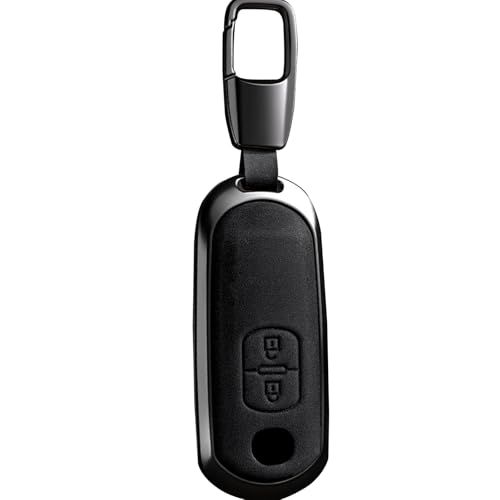 �L�[�t�H�u�J�o�[ �L�[�`�F�[���t��CX-3 CX-4 CX-5 CX-7 CX-9 MX-5 MX-5 �{�v�X�}�[�g�L�[�P�[�X 2�{�^ (A2-black)