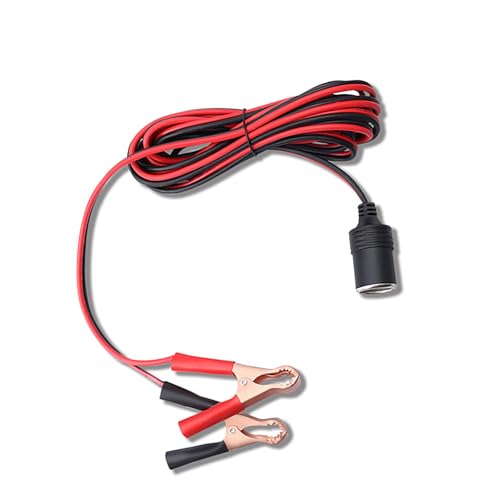 divuukyi Cable convertidor de batería de 12 V/24 V a hembra para accesorios de vehículo