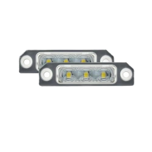 Luz LED de matrícula para Lincoln MKZ y MKX piloto trasero blanco