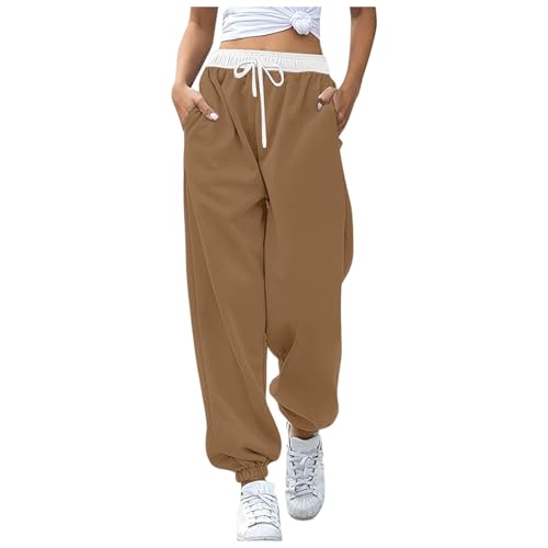 Pantalon en lin léger et aéré pour femme coupe droite fluide doté de deux poches pratiques