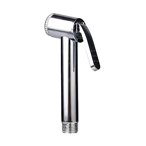 BATH GURU ABS Handheld Health Faucet – Toilet Wash Jet Spray with Chrome Finish | Lightweight ABS Plastic Bidet Sprayer for Bathroom Hygiene