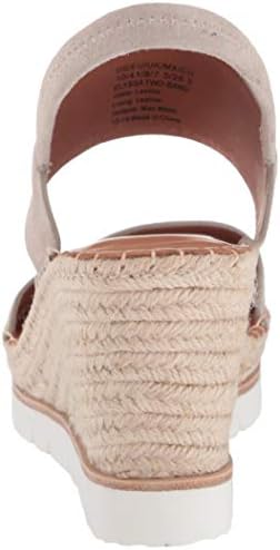 Gentle Souls by Kenneth Cole Women's Women's Elyssa Two-Band Heeled Sandal, Mushroom, 10 | Image 2