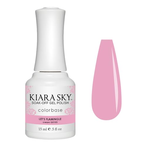 Esmalte de gel KIARA SKY Lets Flamingle 0.5 fl oz miniatura 1