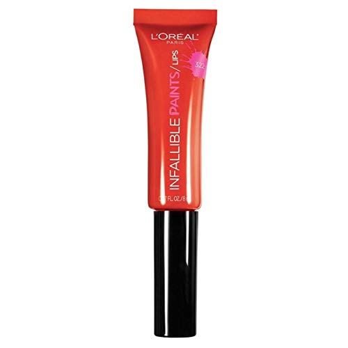 L'oréal Paris Infallible Paints/Lips, Orange Envy, 0.27 Fl. Oz. #TOP12