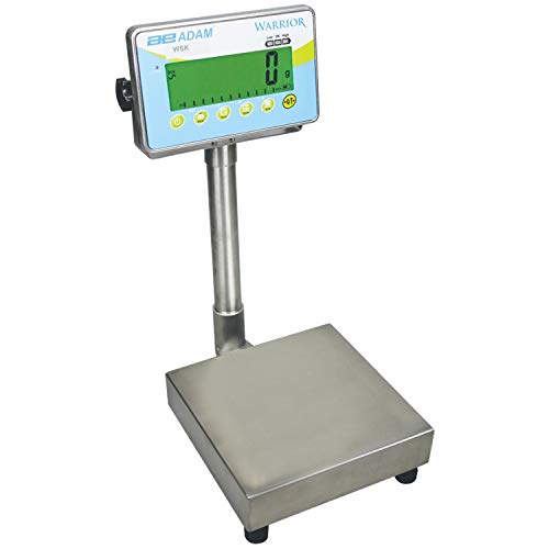 Torrey EQB 50/100W Washdown Stainless Steel Bench Scale, 100 lbX 0.05 lb, New