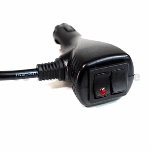Conector para encendedor de 12V de 3 metros con interruptor de 3 cables para coche 2