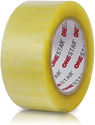 Badem10 10 ADET Onestar Koli Bandı 45 mm x 100 Mt Şeffaf Güçlü Yapışkanlı Kopmayan Bant - Görsel 4