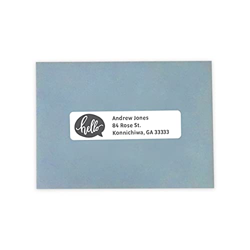 Maco Laser/Ink Jet White Address Labels, 1" X 4", 20 Per Sheet, 500 Per Pack (Ml-2025) #TOP3