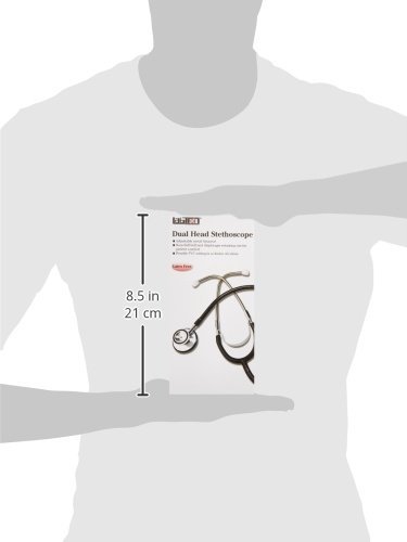Graham-Field 400 Grafco Dual Head Stethoscope, Black