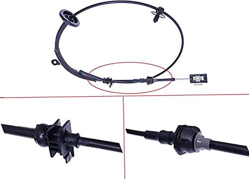 Jeenda Automatic Transmission Shift Cable Replaces Xc3Z-7E395-Ca Xc3Z7E395Ca Compatible With 1999-2004 Ford Super Duty F250 F350 F450 F550 & 2000-2004 Excursion 7.3L V8 #TOP3