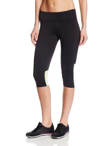 Calvin Klein Women's Over The Knee Capri with Color Mesh