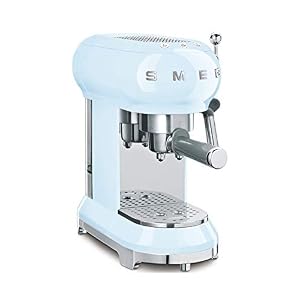 SMEG Espresso Machine Paster Blue ECF01PBUS