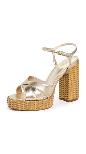 SCHUTZ Women's Keefa Straw Sandal