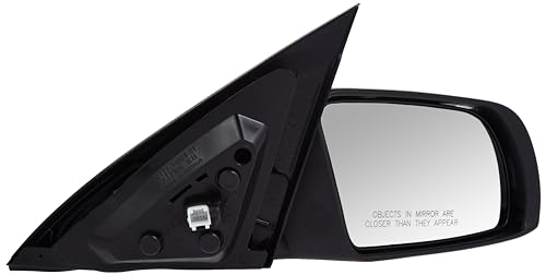 Fit System 68599N Passenger Side Mirror for Nissan Altima Sedan, Textured Black, PTM Cover, w/Turn Signal, Foldaway, Power