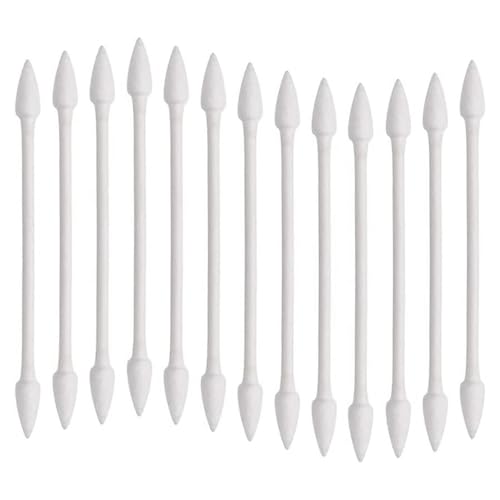 pointed tip cotton swabs 800 count double precision tips with paper stick cotton buds for makeup personal care crafts
