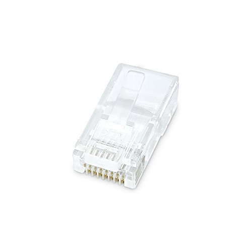 Belkin RJ45 Modular Connector 50 Pack (Clear), transparent, 5x6x1 inches - Image 2