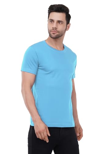 Image of Caseria Men's Cotton Printed T-Shirt -Dreams Keep Sleeping | 100% Cotton | Half Sleeves | Regular Fit | Printed | Round Neck | Graphic T Shirt