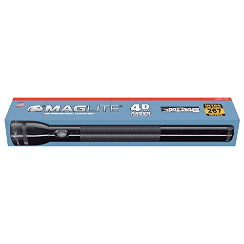 Maglite Heavy-Duty Incandescent 4-Cell D Flashlight in Display Box, Blue - Thumbnail 2