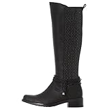 Sole : Synthetik Rieker Damen Z7362 Kniehohe Stiefel, schwarz, 42 EU