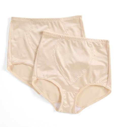 Image of Bali Women's Firm-control Shapewear Brief Pack, Shaping Brief With Tummy Control, 2-pack