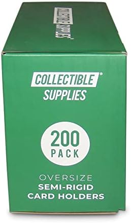 Miniatura 8 de 1000 tarjeteros semirrígidos altos (tamaño extragrande para tarjetas graduadas) con borde de 12 pulgada (1 caja) suministros coleccionables