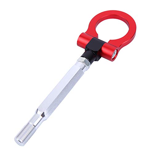 Honhill Sports Track Tow Hook For 2015 2016 2017-Up Wrx Or Sti Racing Style Aluminum (Red) #TOP4