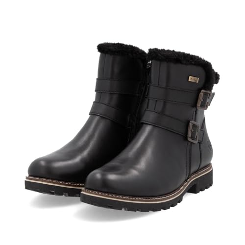 Remonte Samira 84 para mujer, Schwarz/Schwarz/Nero, 9.5