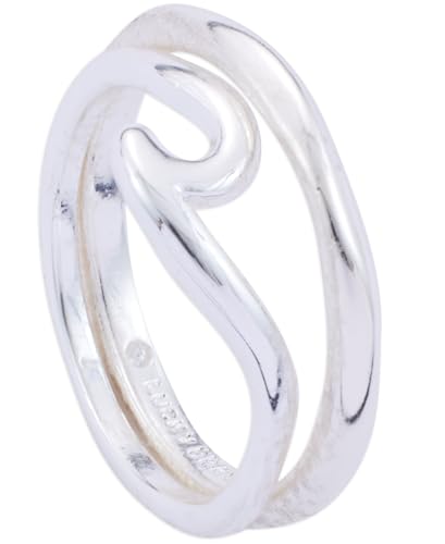 Bague empilable bicolore Lucky Brand anneau deux tons ajustable chic - 2