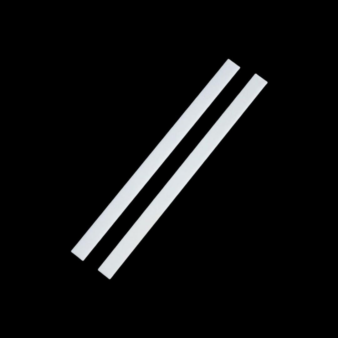 99% Alumina Ceramic Sheets - High-Temperature Resistant, 100mm x 100mm, 2/2.5/3mm Thick-1pc(5 * 150 * 2mm 99 Alumina)