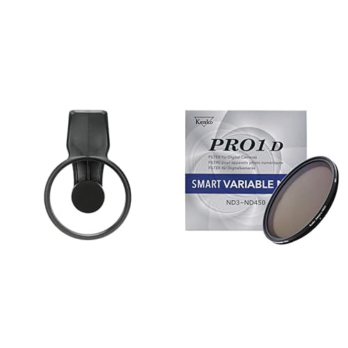EXAPRO Filter Clip et Kenko PRO1D NDX3-450 φ49mm pour sublimer vos vidéos de voyage sur smartphone