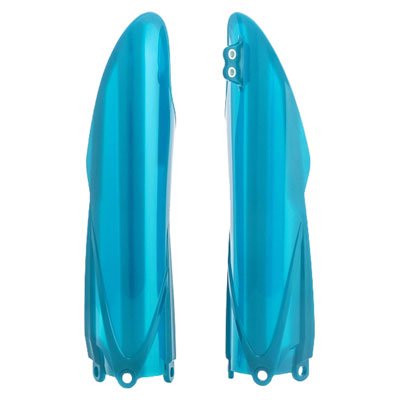 Lower fork covers Yam YZF WR 125 250 bleu fourche moto