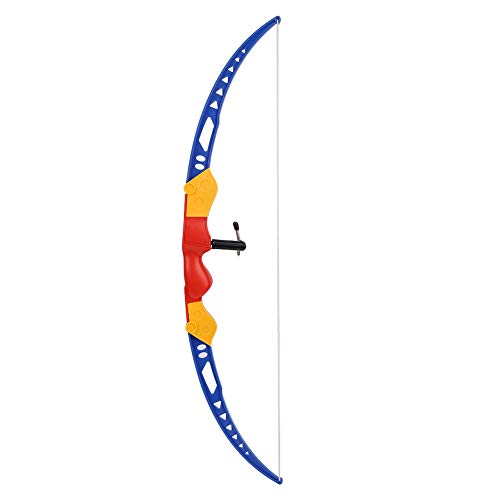 Weiyirot Brinquedo esportivo de plástico infantil, brinquedo de tiro com arco, brinquedo de arma de