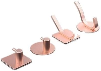 Miniatura 2 de Ganchos colgantes de gancho de pared multiusos para llaves de puerta, gancho adhesivo para colgar Ropa, Toalla, Bata, Estante, bolsa ganchos de