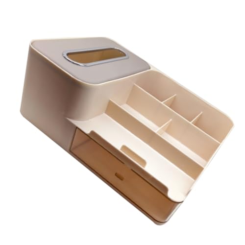 Caja de Almacenamiento de Escritorio Hohopeti con Cajón 2