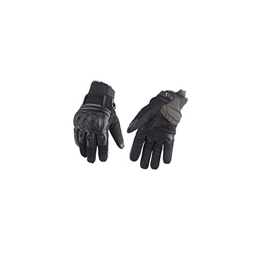 Gant trendy hiver GT320 homologué CE EPI KP1 avec coque de protection noire