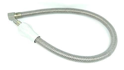 Preisvergleich Produktbild Allgasschlauch Edelstahl, Länge / Grösse:125 cm