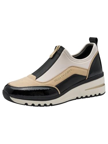 Baskets femme Marco Tozzi semelle amovible et doublure douce vegan