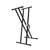 Generisch Klappbarer, höhenverstellbarer Keyboardständer im X-Stil for elektronische Klaviere