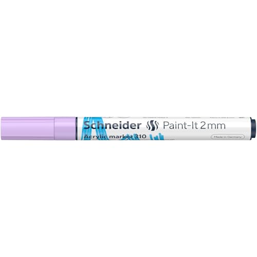 Stylo acrylique sans bavure Schneider Paint-It pour peindre facilement sur bois toile pierre