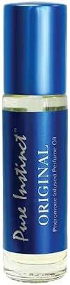 Pure Instinct Roll-On - The Original Pheromone Infused Essential Oil Perfume Cologne - Unisex For Men and Women - TSA Ready