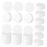 Angoily 24 piezas Círculos de Espuma Redondos de Material de Alta Densidad para Manualidades Decoración de Pasteles Escultura Modelado